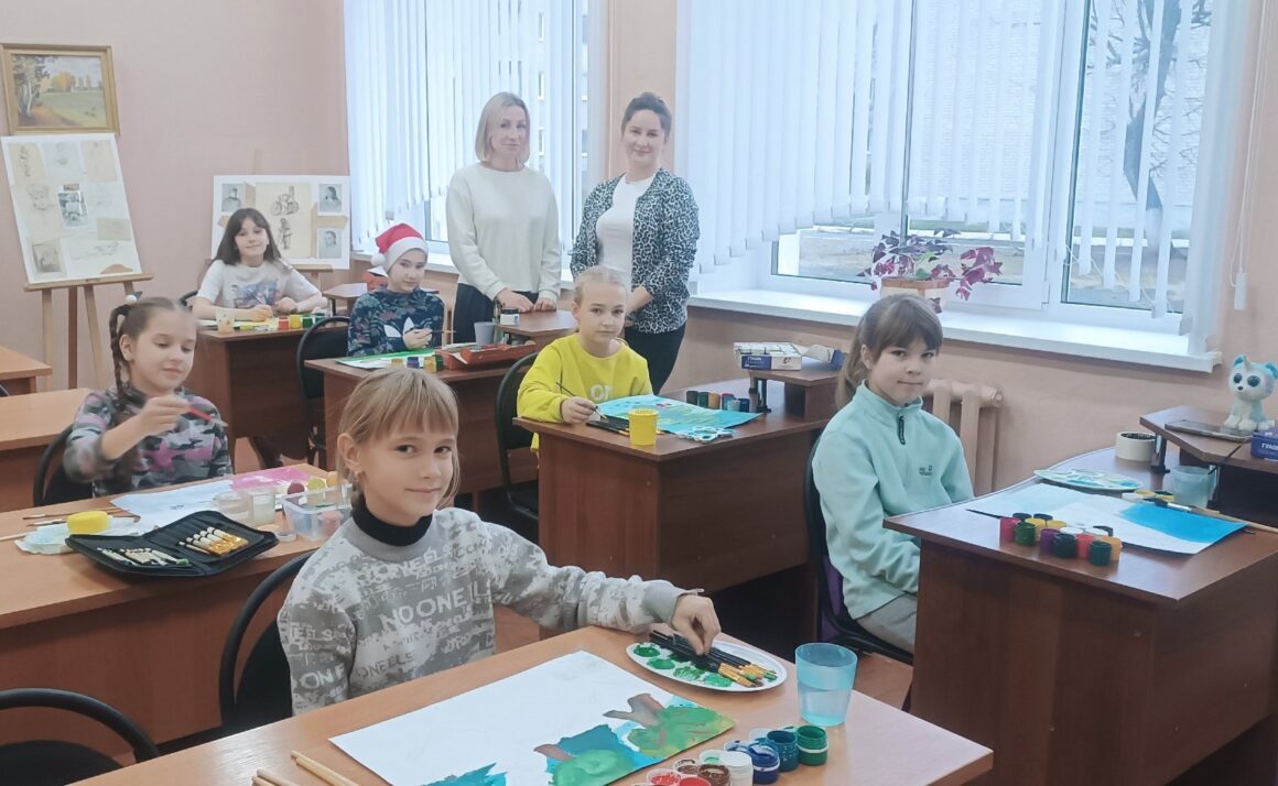 Доброе дело. Благодарные слова за внимание к юным художникам