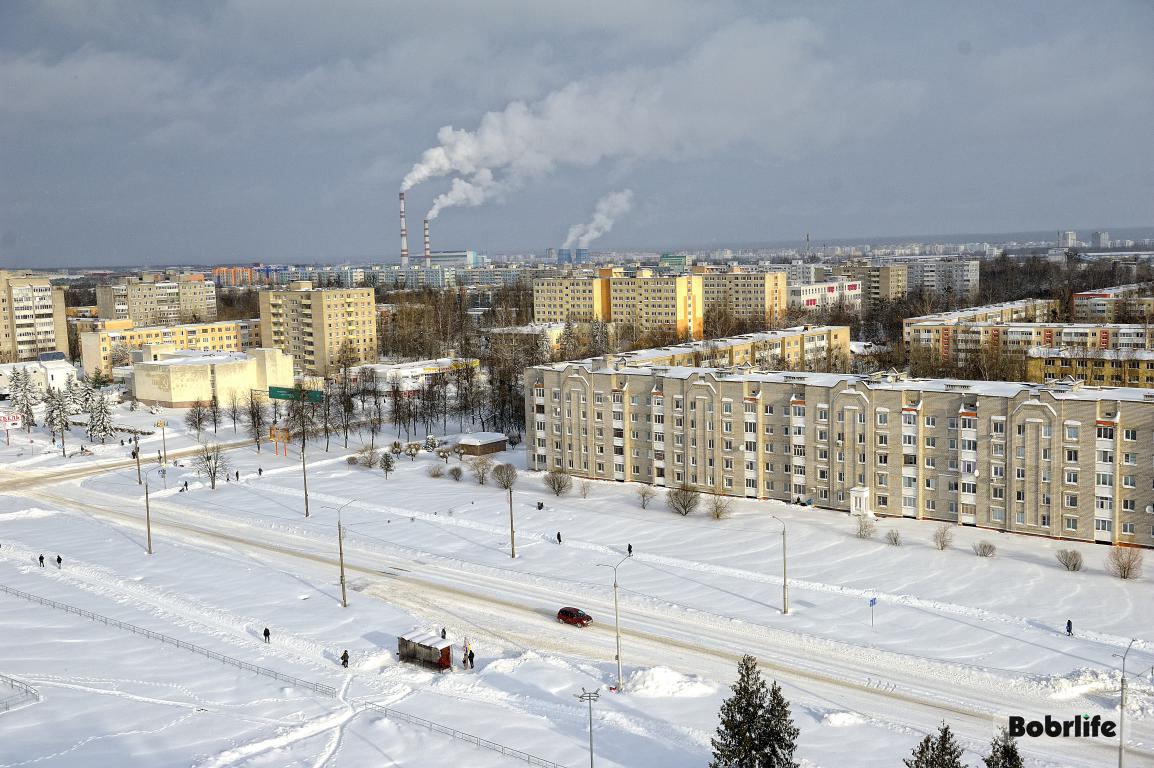 Белый Бобруйск: взгляд сверху