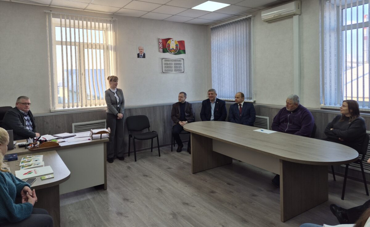 Курс на рост и развитие. В Бобруйске появилась новая первичка РОО «Белая Русь»