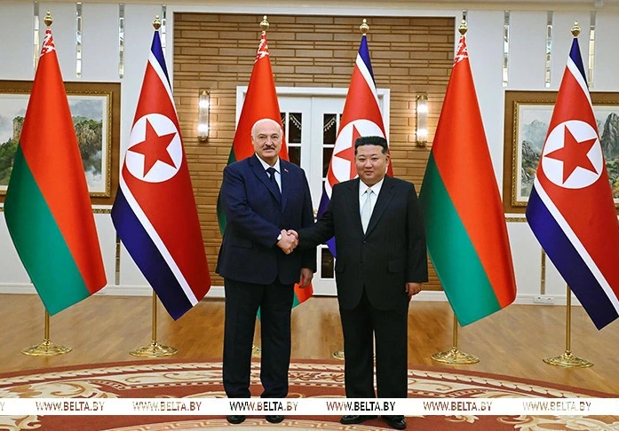 Александр Лукашенко пригласил Ким Чен Ына посетить Беларусь