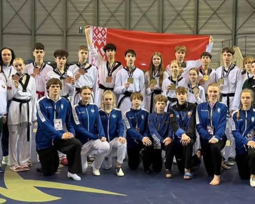 Белорусы завоевали 12 медалей турнира по тхэквондо в Бельгии среди юниоров