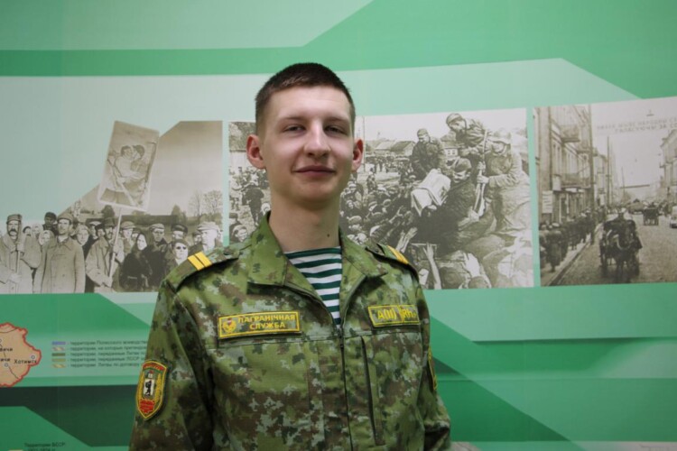 Служба, которая стала судьбой: история молодого пограничника Артема Пузина из Бобруйска