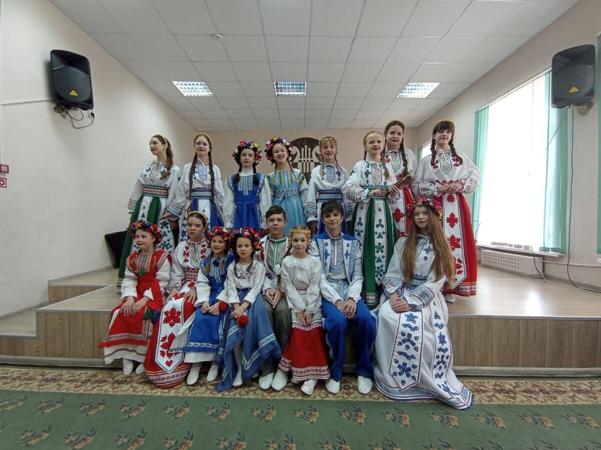 «Гуканне вясны». Фальклорнае свята прайшло ў дзіцячай школе мастацтваў №1 Бабруйска
