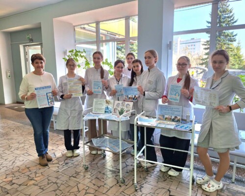 В Бобруйской городской поликлинике №1 прошла необычная акция «Чистый этикет». Короткий ритуал гигиены рук назвали инвестицией в здоровье нации