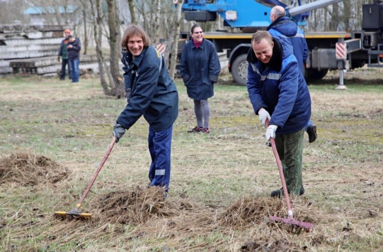 Уборка в городе. 21 марта в Бобруйске проходит субботник