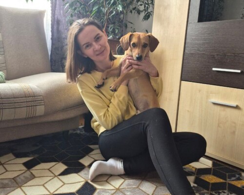 Рыжий хвостатый «Гефест». Бобруйчанка Вероника Клецова рассказала про своего пса Федю