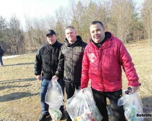 Члены партии «Белая Русь» активно приняли участие в городском субботнике