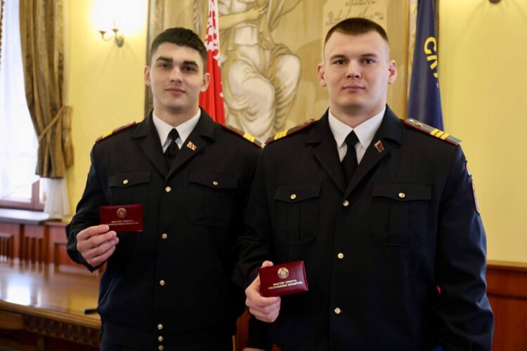 Заслуженное мастерство. Два сотрудника Бобруйского отдела охраны стали мастерами спорта