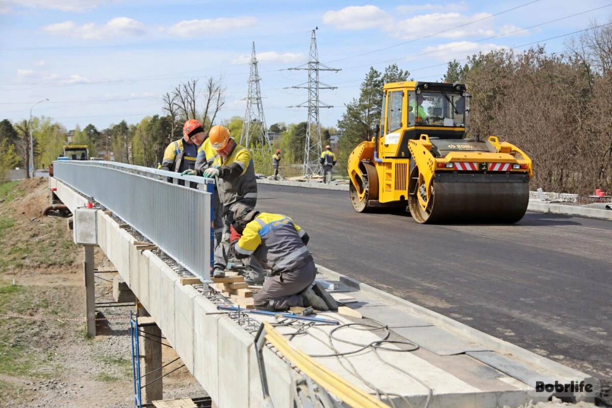 К завершающей стадии. Какие ремонтные работы сейчас проводятся на путепроводе на ул. К. Маркса в Бобруйске