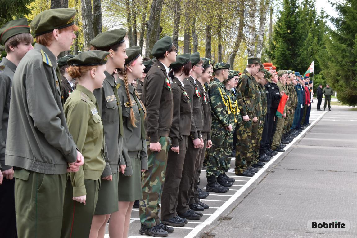 Чеканя шаг. В Бобруйске прошел городской этап республиканской военно-патриотической игры «Орленок»
