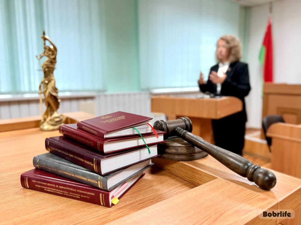 По правовым вопросам. 30 апреля прямую телефонную линию проведет председатель суда Бобруйского района и г. Бобруйска