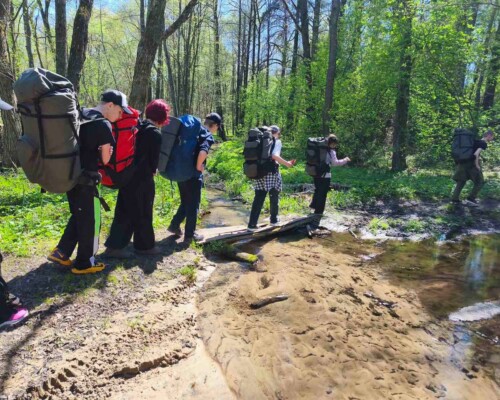 По родному краю. Бобруйские школьники прошли «Маршрутами Памяти»