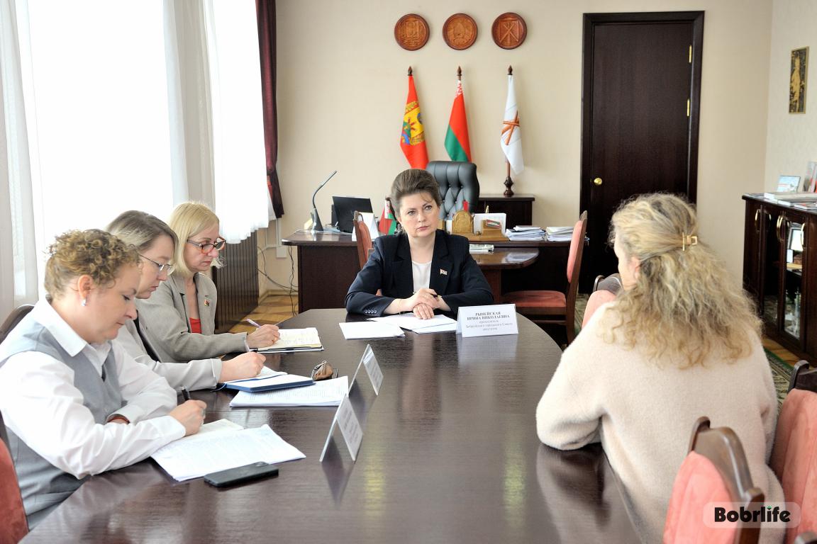 Под контролем. Ирина Рынейская провела прием граждан