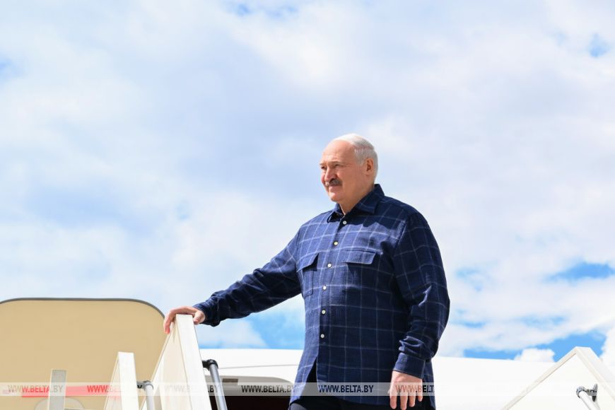 Александр Лукашенко и Владимир Путин проводят встречу на Валдае