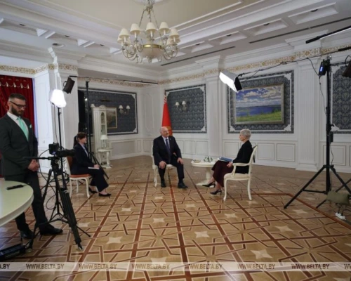 Александр Лукашенко дал интервью телеканалу «Аль-Арабия»