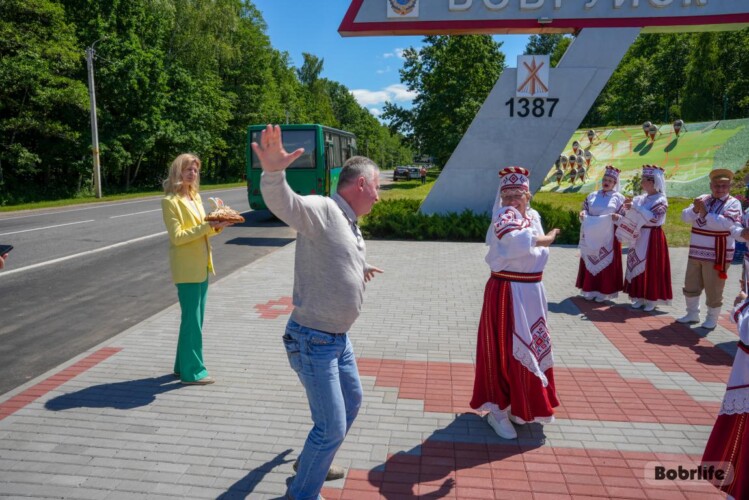 Добро пожаловать в Бобруйск! Город встретил делегацию из Мурома