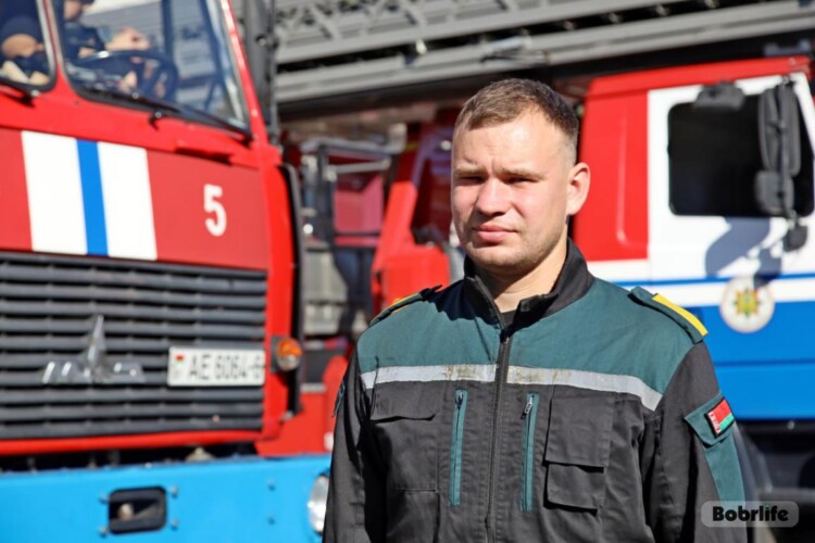 Пожарный-спасатель из Бобруйска Никита Гончаронок: «Работа, которую выполняешь хорошо»