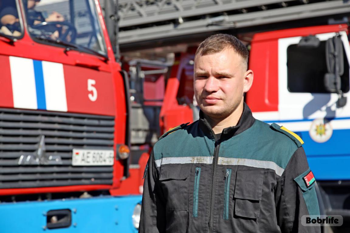Пожарный-спасатель из Бобруйска Никита Гончаронок: «Работа, которую выполняешь хорошо»