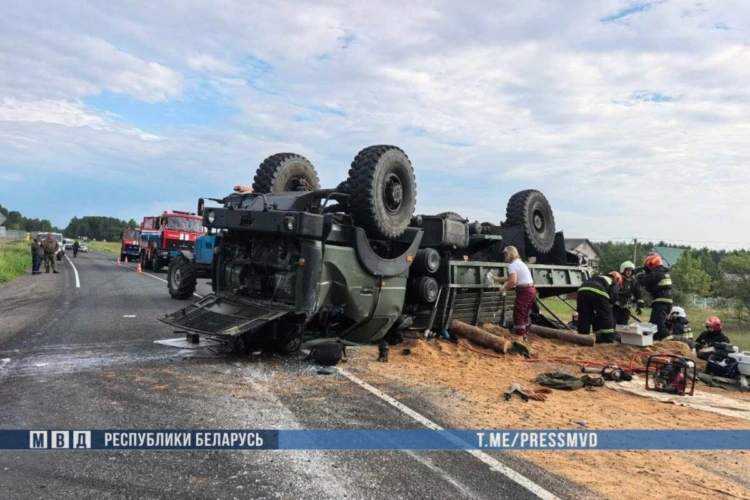 Шестеро пострадавших в ДТП в Осиповичском гарнизоне выписаны из Главного военного клинического медицинского центра