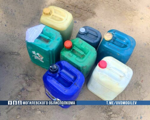 300 л дизтоплива для продажи. В Бобруйском районе задержан водитель сельхозорганизации