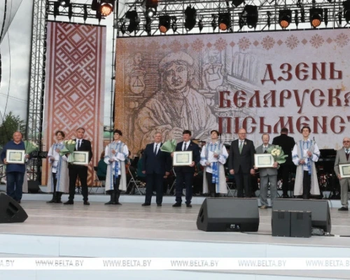Авторы лучших произведений. В Костюковичах назвали лауреатов Национальной литературной премии
