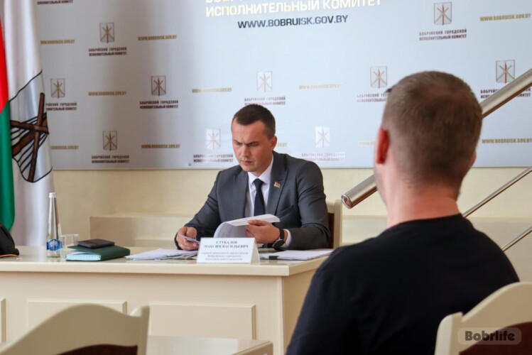 В фокусе внимания. Первый заместитель председателя Бобруйского горисполкома провел прием граждан