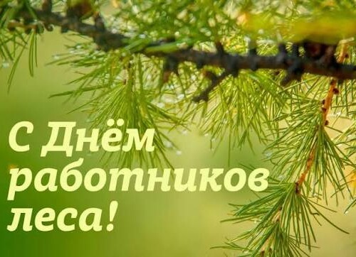 Уважаемые работники и ветераны лесного хозяйства! Поздравление с Днем работников леса