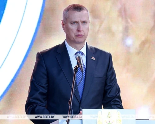 Дмитрий Крутой на «Дажынках» в Шклове рассказал про успехи Могилевской области
