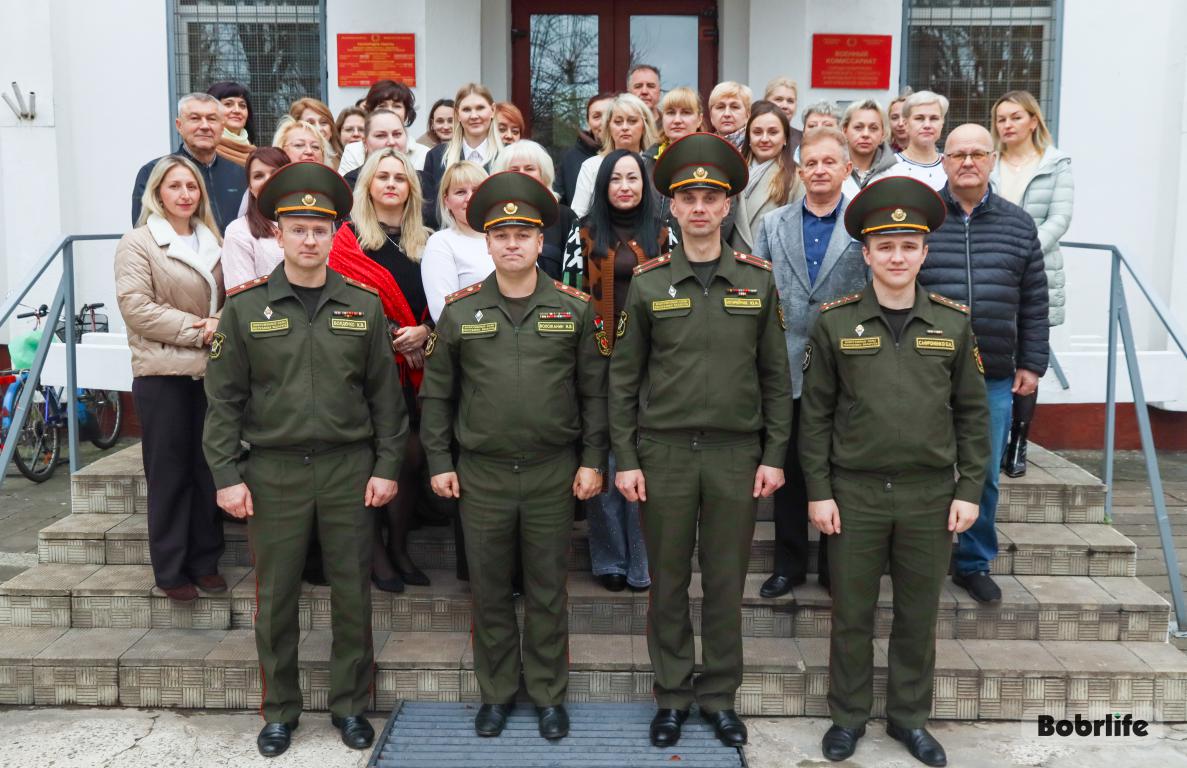 Военное дело в мирное время. Бобруйский военный комиссариат отмечает 83-летие со дня образования
