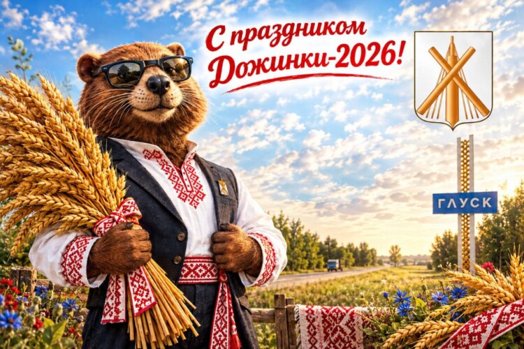 Поздравление председателя Бобруйского горисполкома жителей Глуска и Глусского района с проведением районного фестиваля тружеников села «Дожинки-2026»